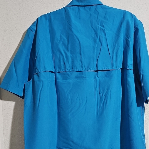 Eddie Bauer Blue Casual Button Down Shirt - Picture 2 of 7